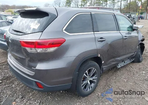 2017 Toyota Highlander Le from USA, damaged, VIN 5TDBZRFH7HS435574